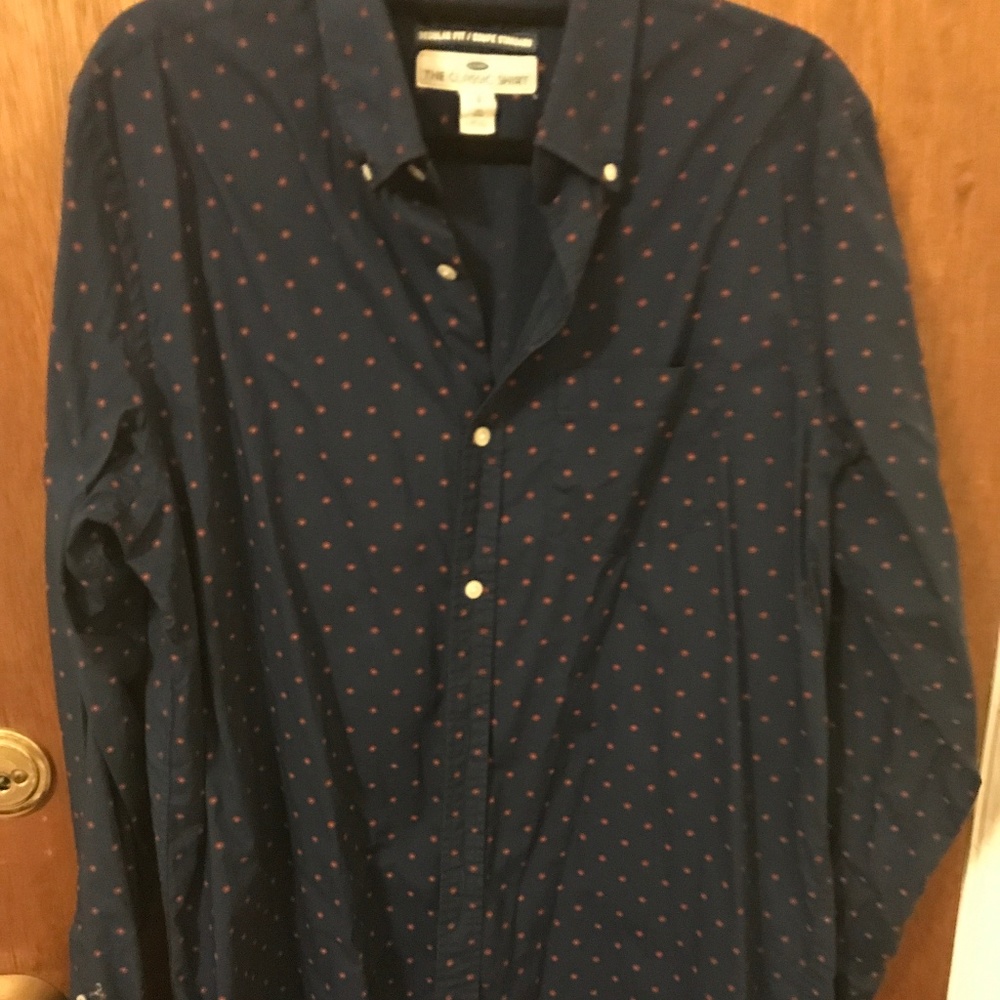 Old Navy Men Classic Shirt - L